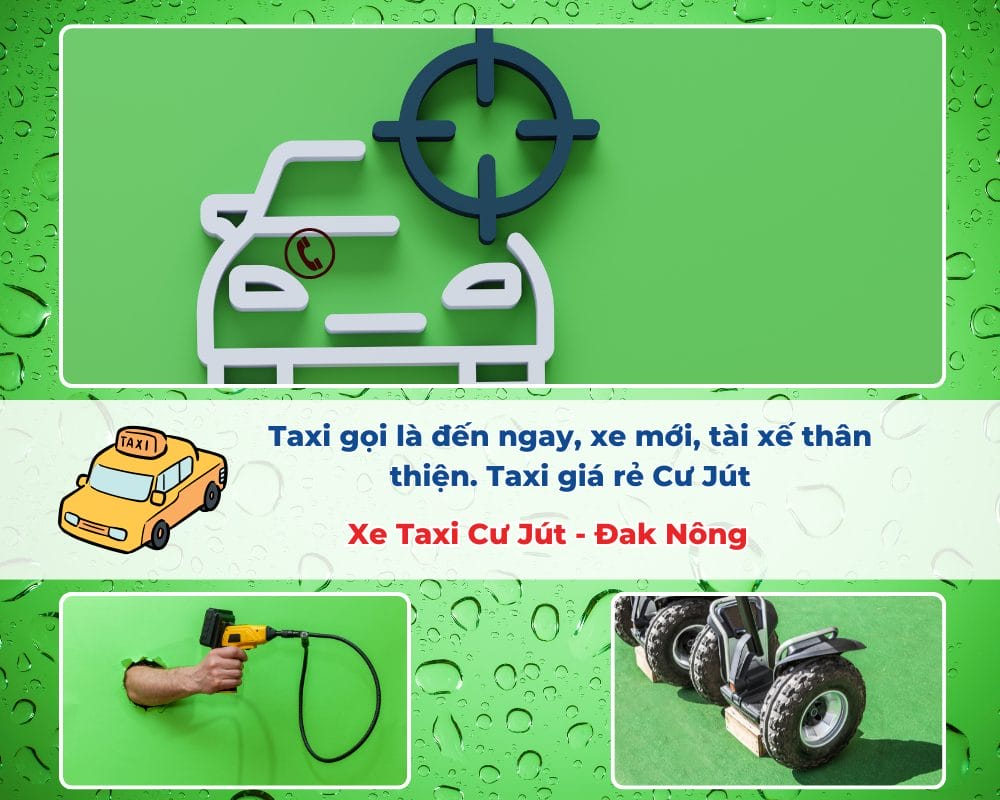 Cam kết của Taxi điện Cư Jút