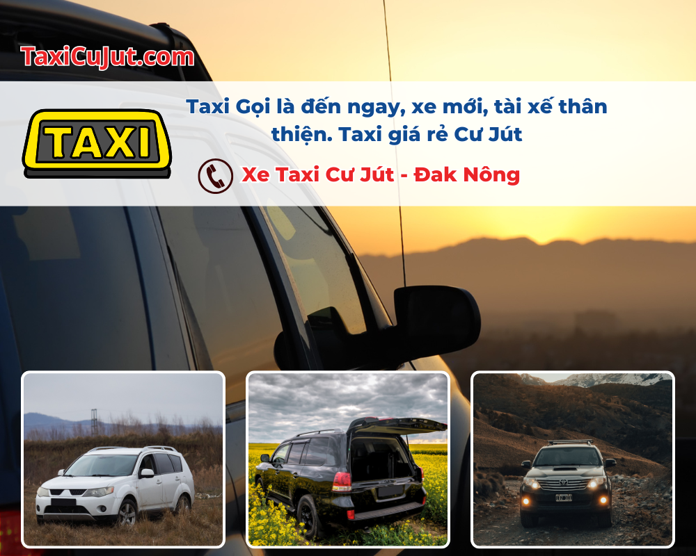 Cách thuê xe Taxi Cư Jút
