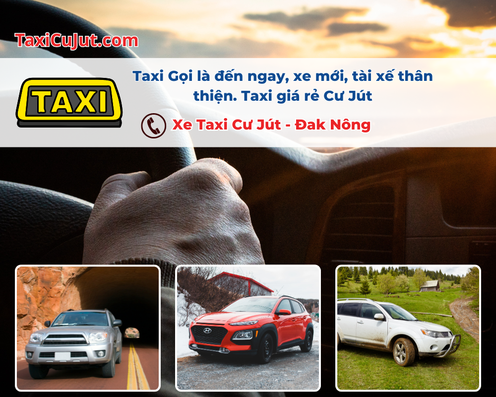 Đặt xe Taxi Cư Jút tại đường Lý Thái Tổ