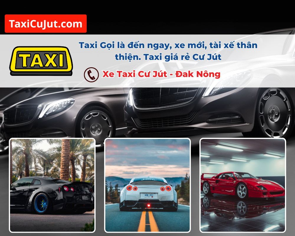 Đặt xe Taxi Cư Jút tại đường ĐH 54