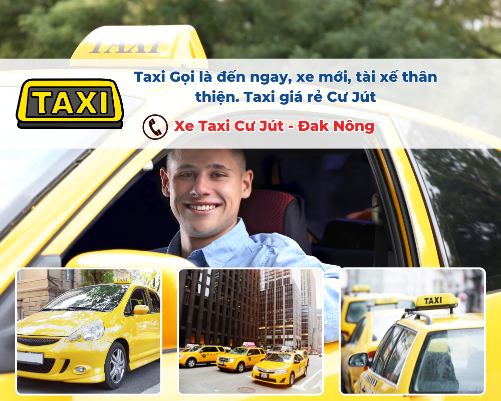 Cách thuê xe Taxi Cư Jút